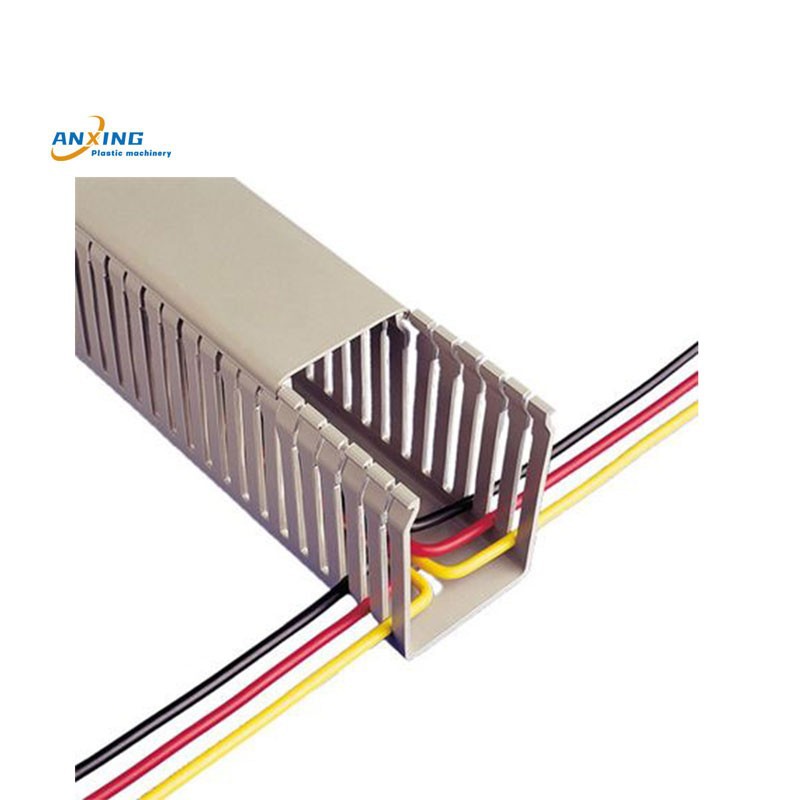 Plastic PVC Wire Duct Trunking Production Line price