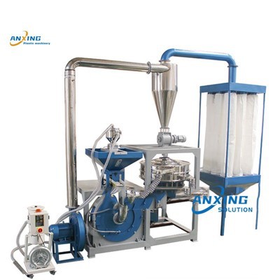 HDPE Pulvoro Pulverizer Muelilo Maŝino